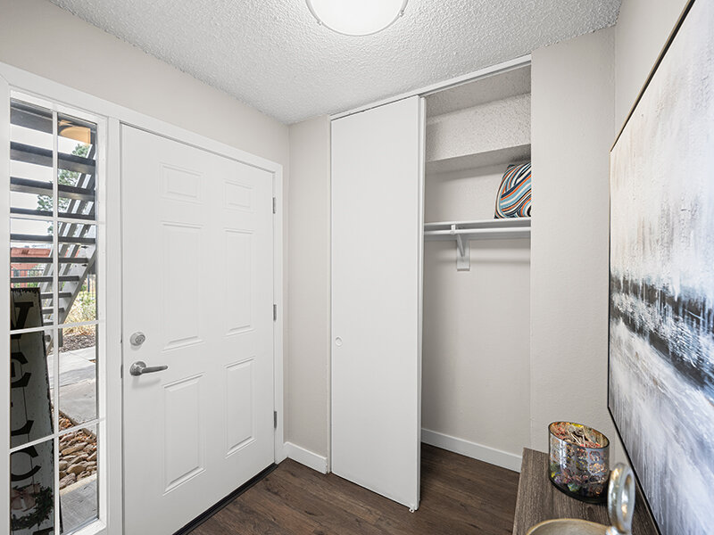 Apartment Entrance with Closet and Painting | Rosemont West 84th