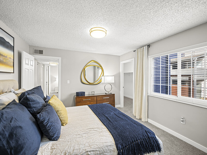 Bedroom with Windows and Carpet Flooring | Rosemont West 84th