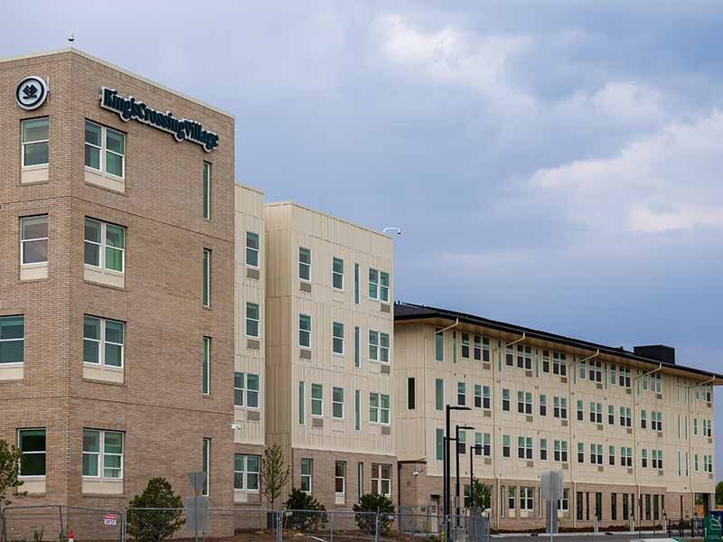 Apartment Building Exterior | King's Crossing Village