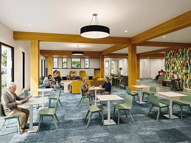 Teaching Kitchen Rendering | King's Crossing Village