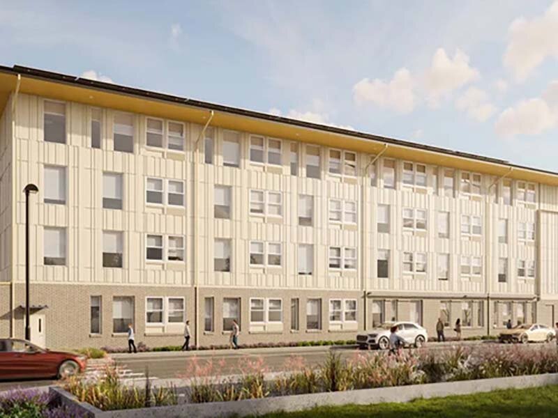 Exterior Property with Foliage Rendering | King's Crossing Village