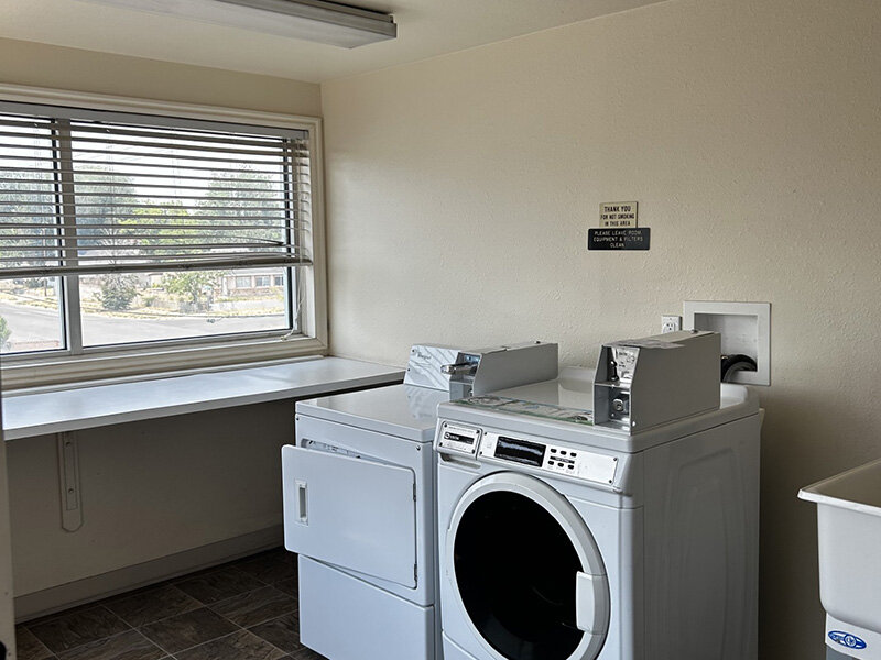 Washer/Dryer with Window and Ceiling Light | Riverside