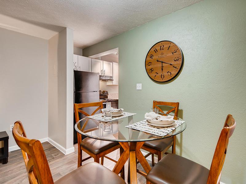 Dining Room | The Atrii Apartments in Denver, CO