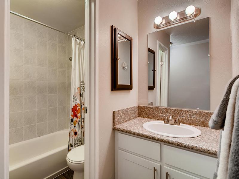 Bathroom | The Atrii Apartments in Denver, CO