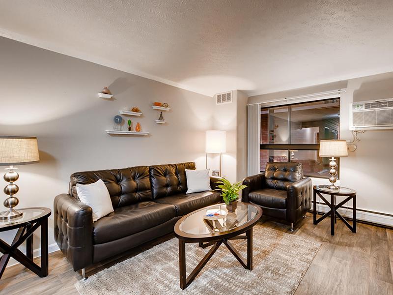 Front Room | The Atrii Apartments in Denver, CO