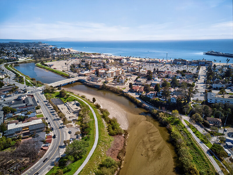 Drone View of Neighborhood | 1010 Pacific