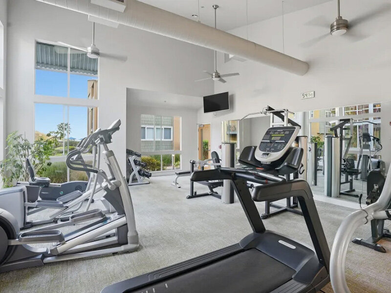 Community Exercise Center with Treadmills | Pacific Shores