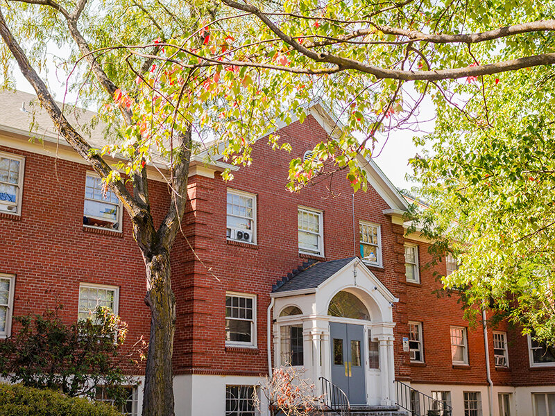 Exterior Property Complex with Trees | Milepost 5