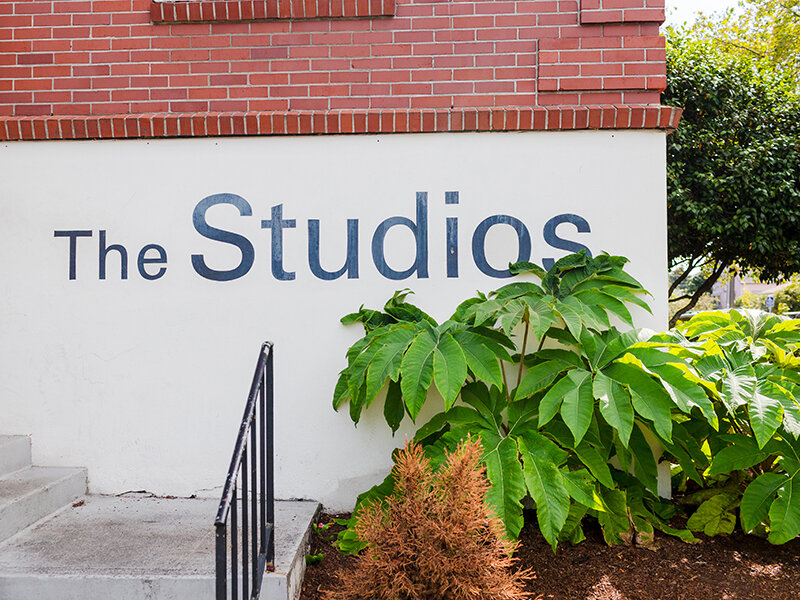 Exterior Monument Sign with Foliage | Milepost 5