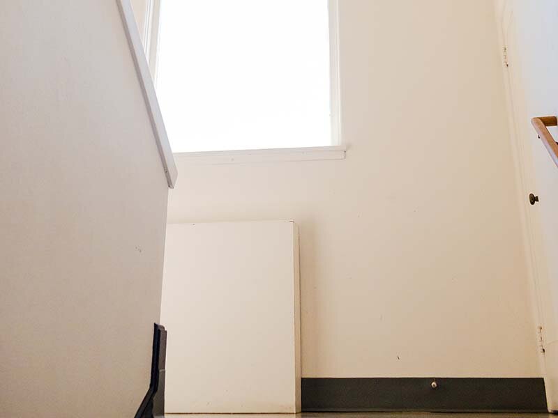 Stairwell with Window and Railing| Milepost 5