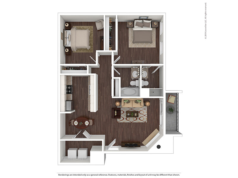 Grove at City Center Apartments Floor Plan Viola