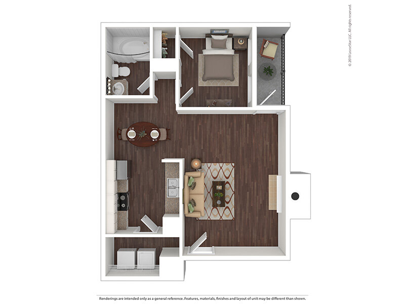 Grove at City Center Apartments Floor Plan Orchid