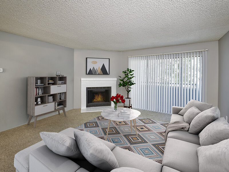 Living Room | Alton Green Apartments