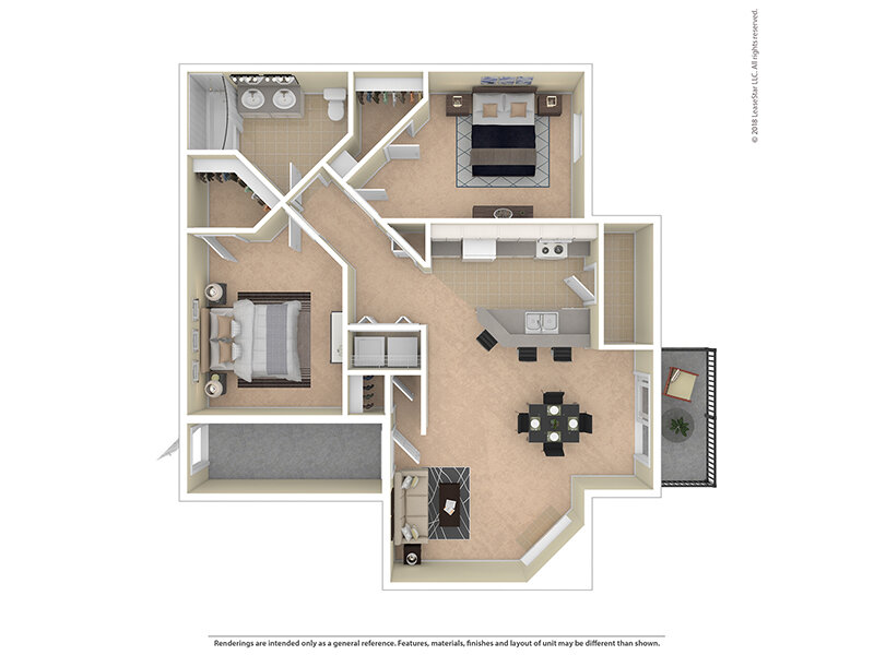 The Willows at Printers Park Apartments Floor Plan Cypress