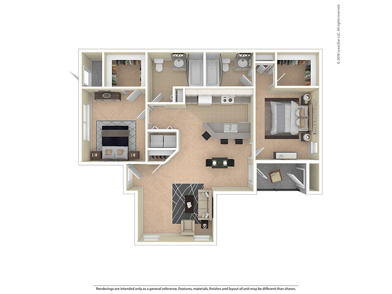 The Willows at Printers Park Apartments Floor Plan Spruce