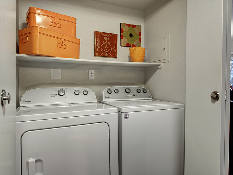 Washer & Dryer Hookup | The Willows at Printers Park Apartments