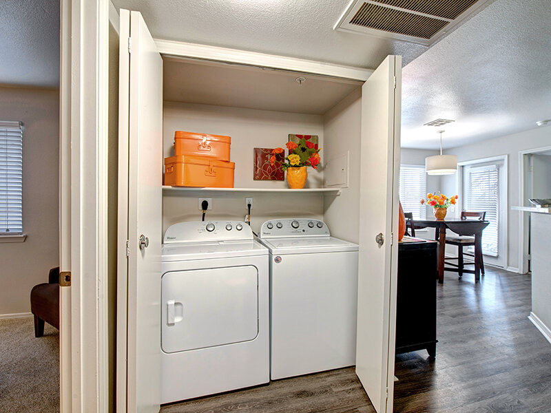 Washer/Dryer in Apartment | The Willows at Printers Park Apartments