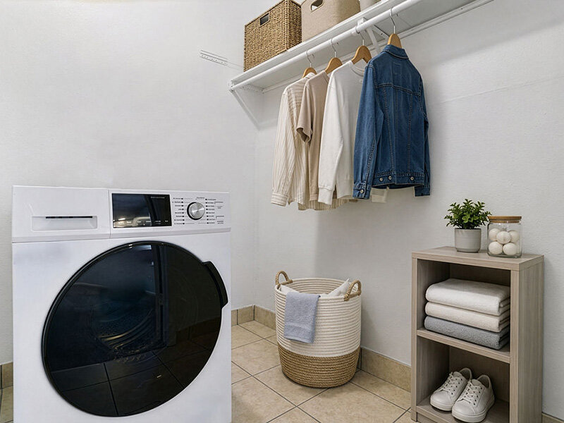 Staged Closet Space | Highland Commons