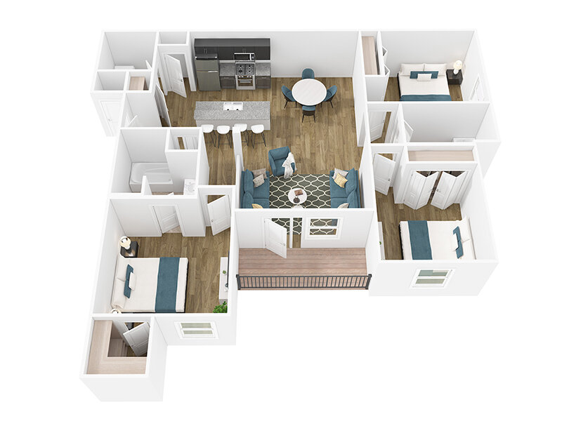 Merchants Walk Apartments Floor Plan Highland