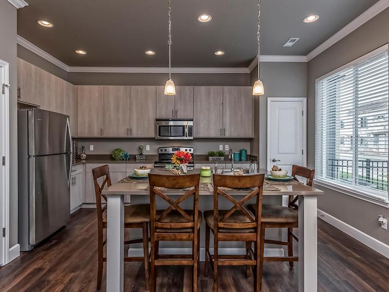 Kitchen Island | Willow Point Townhomes in Denver