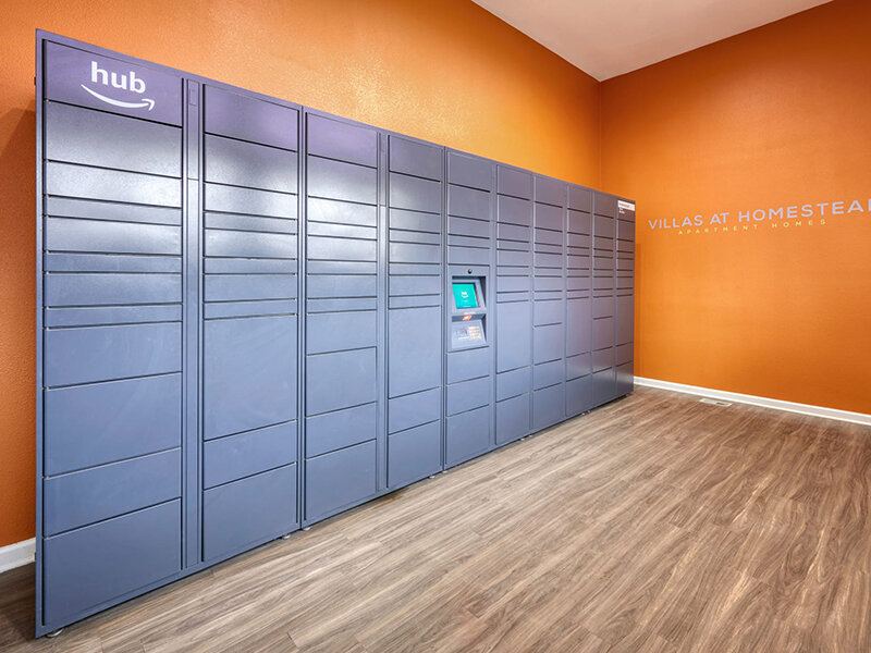 Parcel Lockers | Villas at Homestead