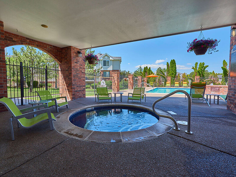 Hot Tub | Villas at Homestead