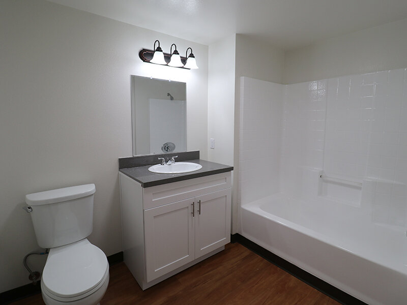 Bathroom with Mirrors and Shower | Bella Vista