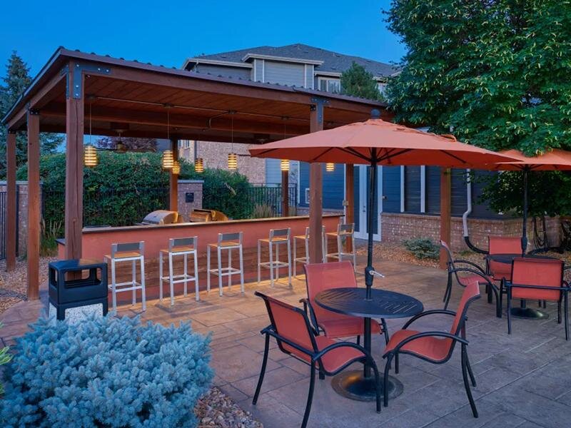 Grill Area | Hawthorne Hill Apartments