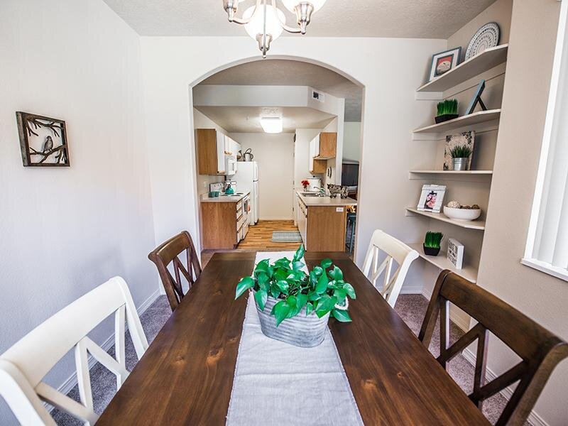 Model Furnished Dining Room | Pleasant Springs