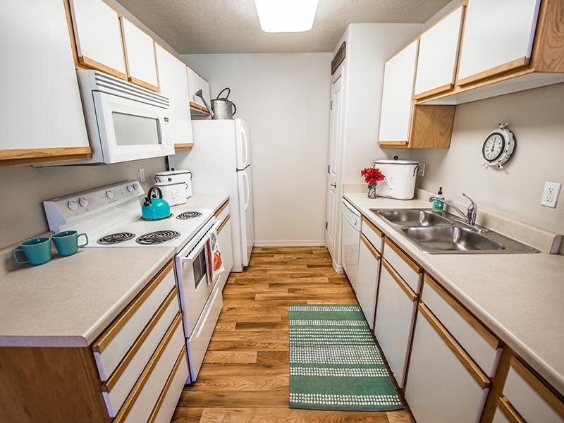 Model Furnished Kitchen | Pleasant Springs