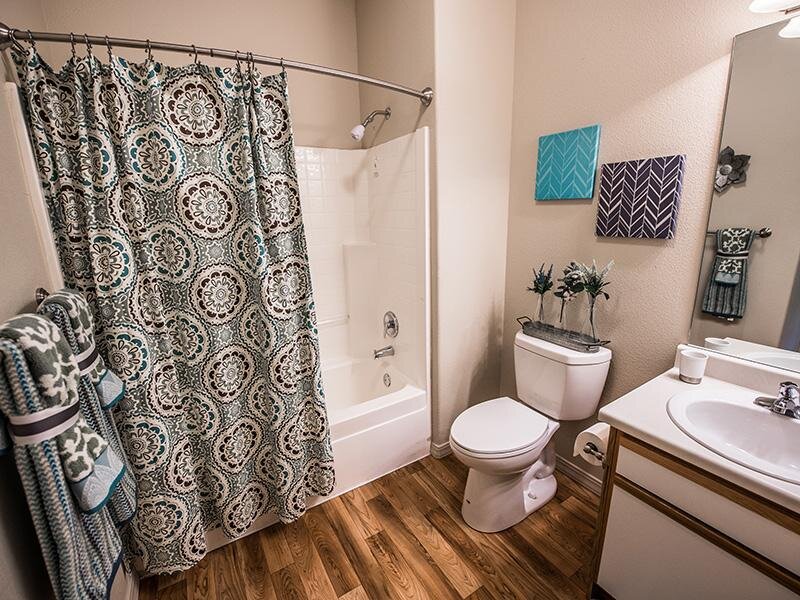 Furnished Model Bathroom | Pleasant Springs