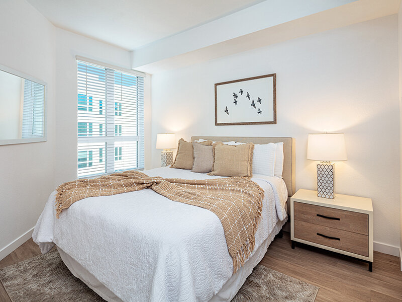 Bedroom with Wall Art | View at Blossom Hill