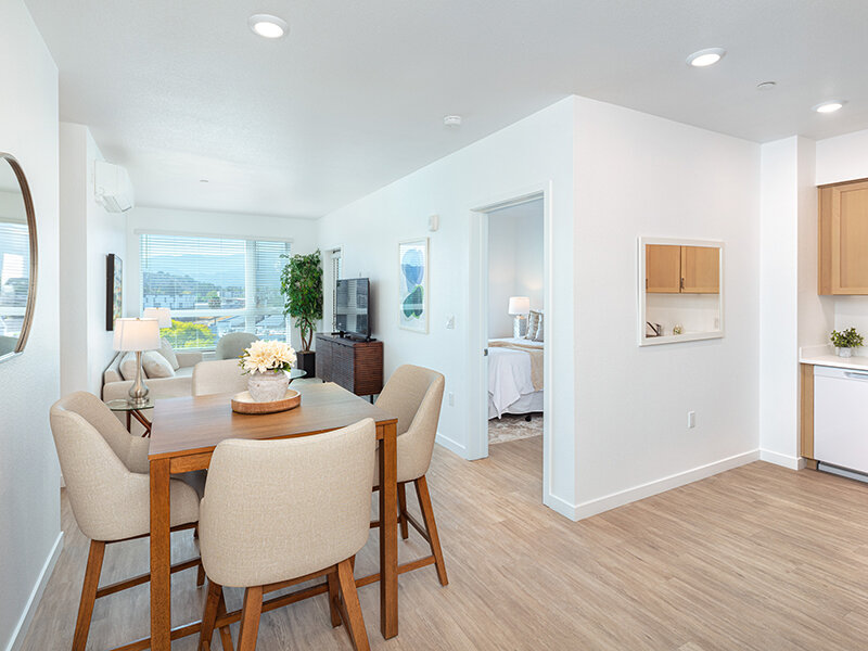 Kitchen with Dining Room Table and Living Room | View at Blossom Hill