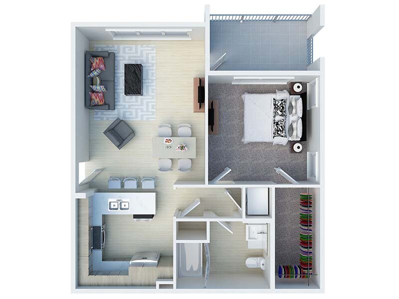 Ageno Affordable Apartments Floor Plan The Valencia