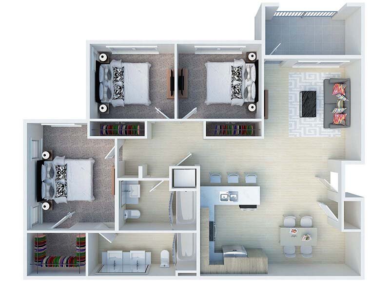 Ageno Affordable Apartments Floor Plan The Alicante