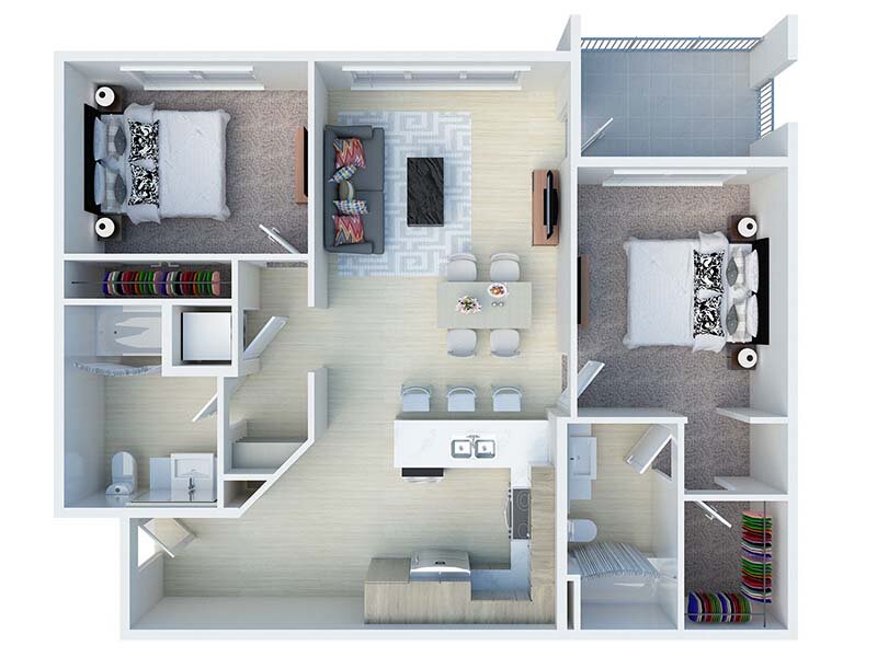 Ageno Affordable Apartments Floor Plan The Granada