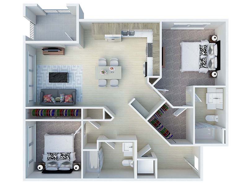 Ageno Affordable Apartments Floor Plan The Marbella