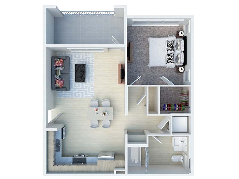 Ageno Affordable Apartments Floor Plan The Merida