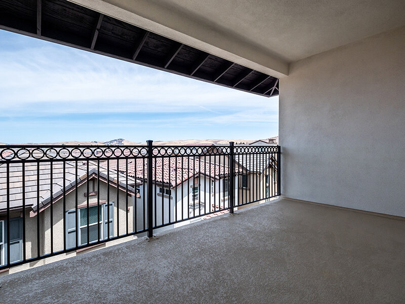 Apartment Patio with Railing | Ageno Affordable