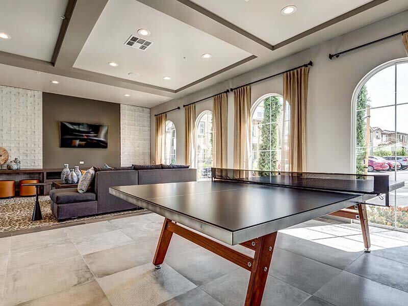 Community Clubhouse with Ping Pong Table and Windows | Ageno Affordable