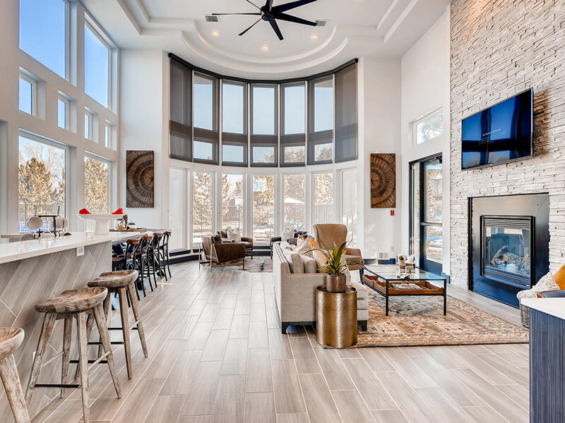Spacious Clubhouse | Allure Apartments