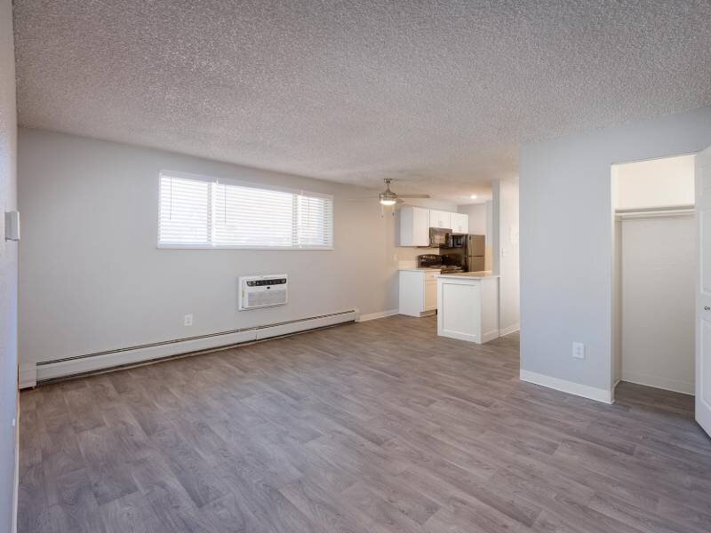 Renovated One Bedroom - Living room, front door view