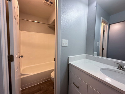 Bathroom Doorway | The Reserve at Water Tower Village