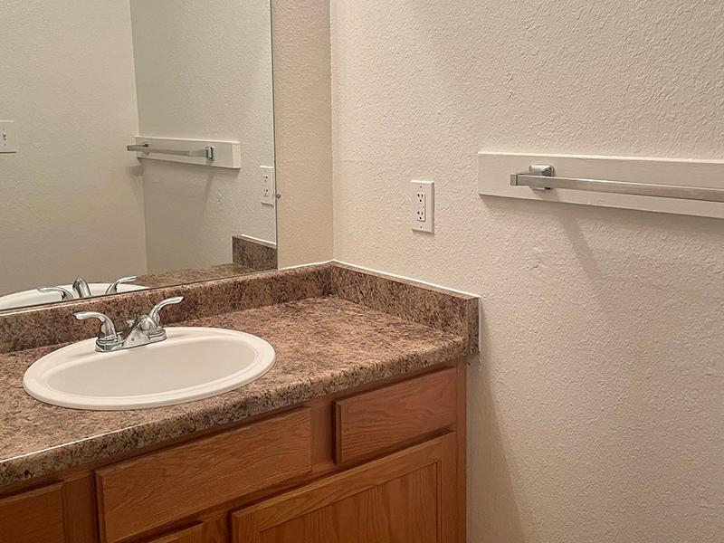 Bathroom Vanity | The Reserve at Water Tower Village Apartments in Arvada, CO