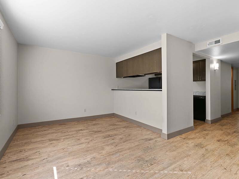 Living Room with Wood Flooring | Altitude by Vintage
