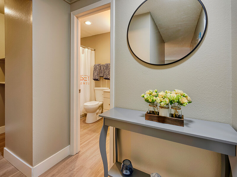 Model Hallway | Odyssey Apartments in Thornton, CO