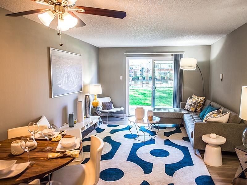 Living Room | Meridian at Cherry Creek Denver