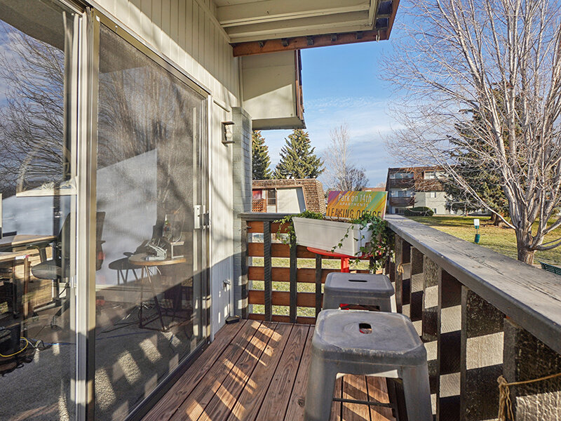 Patio with Stools | Park on 14th