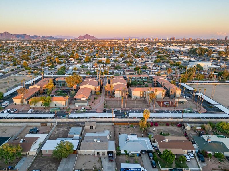 Aerial View of Exterior | Buenas on Indian School
