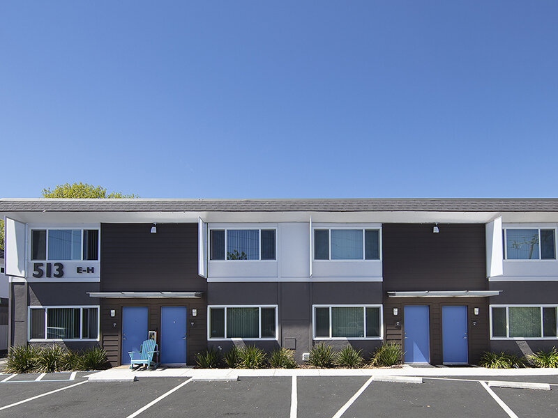 Apartment Building Parking | Meadows Holly
